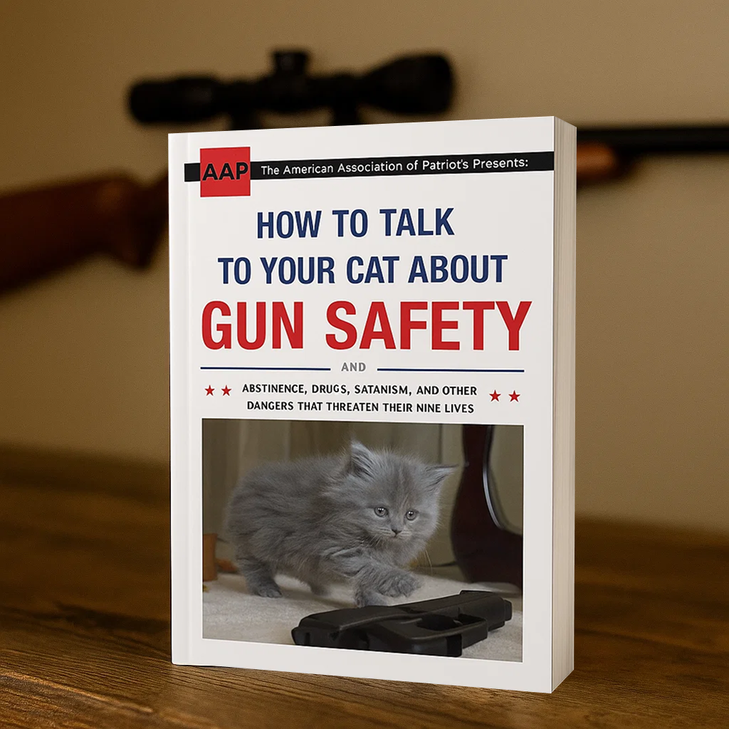 How to Talk to Your Cat about Gun Safety (50% OFF)