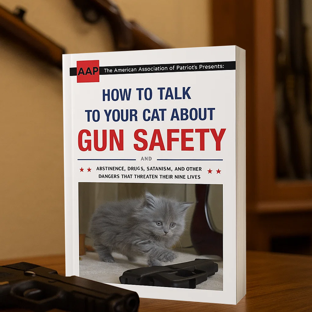 How to Talk to Your Cat about Gun Safety (50% OFF)