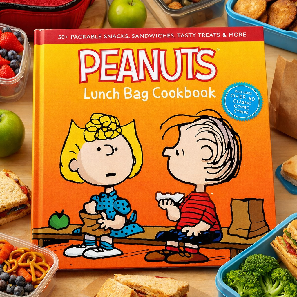 When your mornings feel rushed,The Peanuts Lunch Bag Cookbook is here to rescue your routine