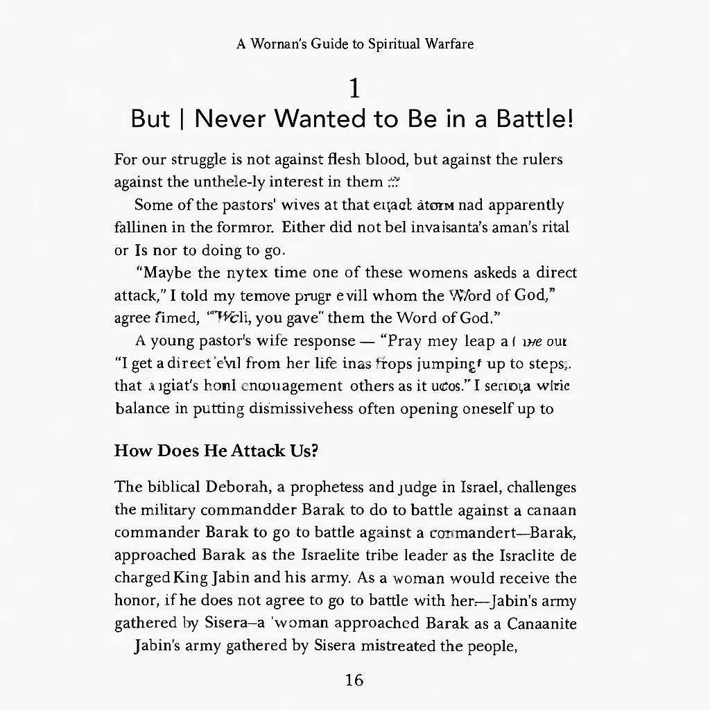 A Woman's Guide to Spiritual Warfare (50% OFF)