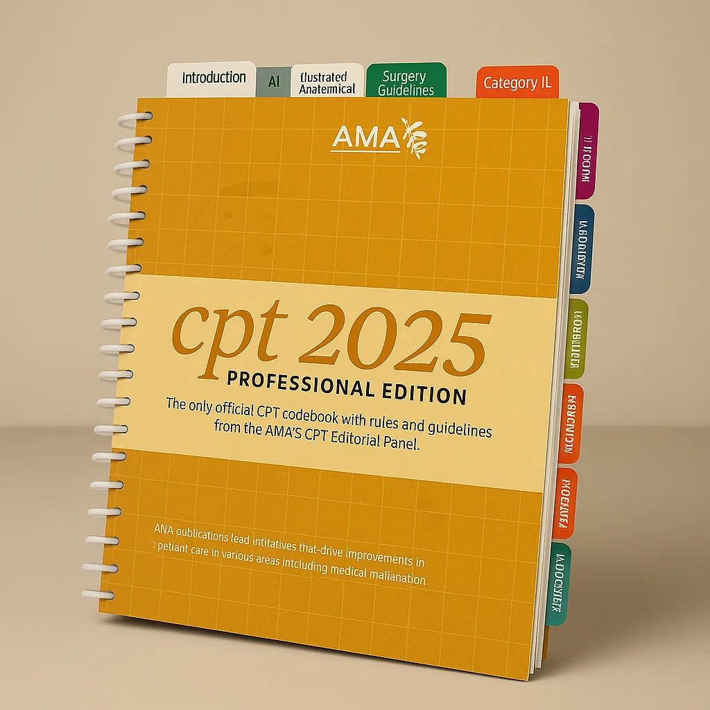 Medical Coding Girl Tabbing System - CPT 2025 AMA (50% OFF)