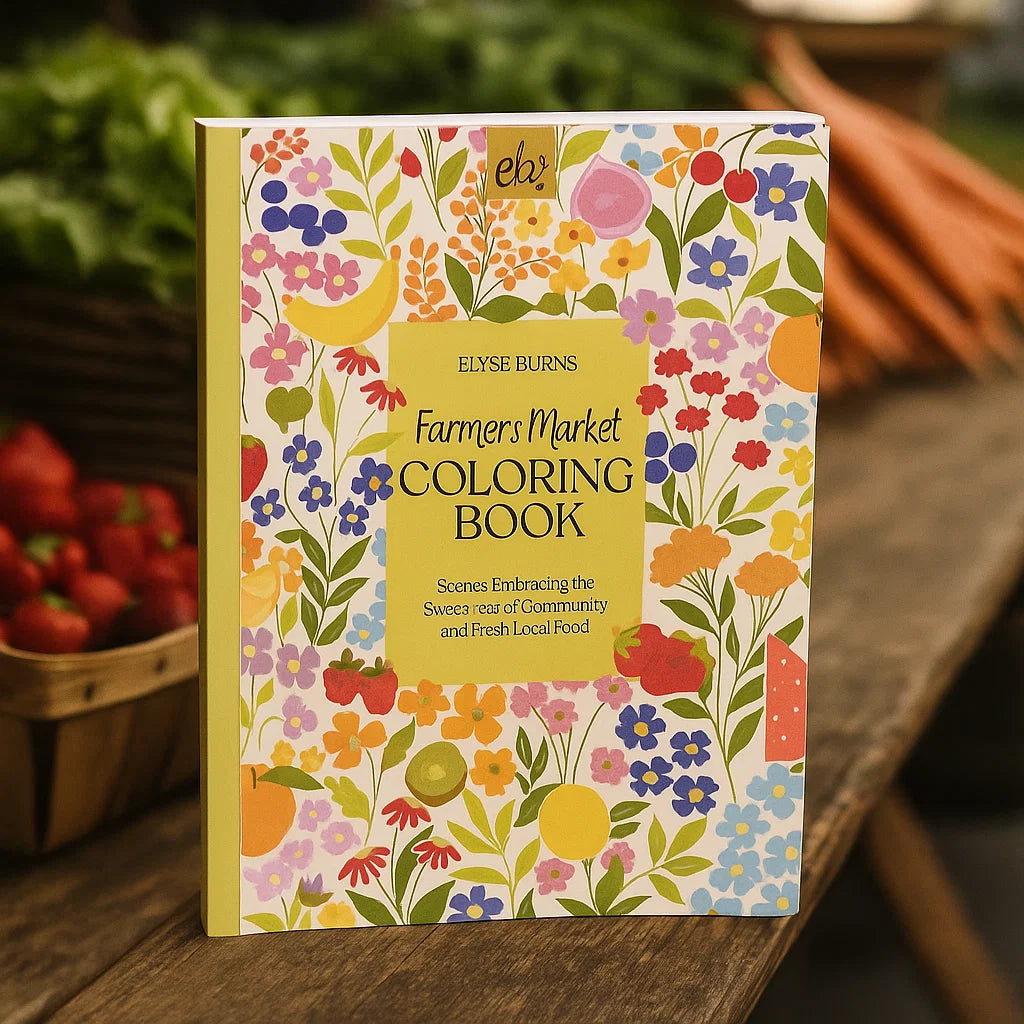 Farmers Market - Coloring Book (50% OFF)