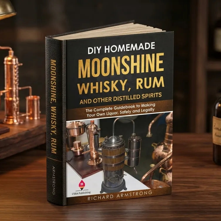 DIY Homemade Moonshine, Whisky, Rum, and Other Distilled Spirits
