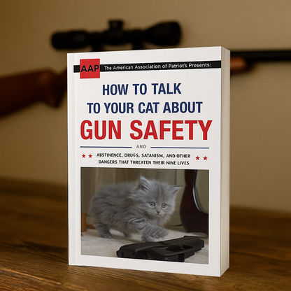 How to Talk to Your Cat about Gun Safety (50% OFF)