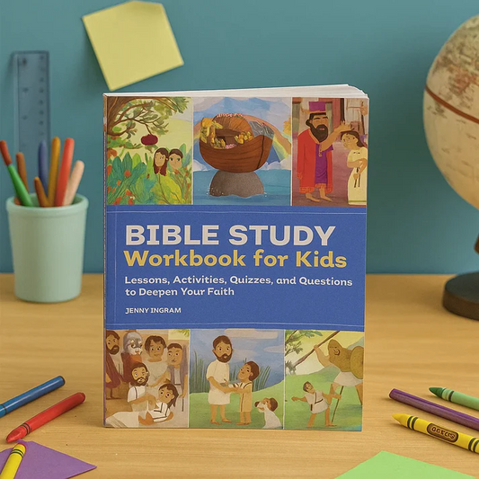 Bible Study Workbook for Kids (50% OFF)