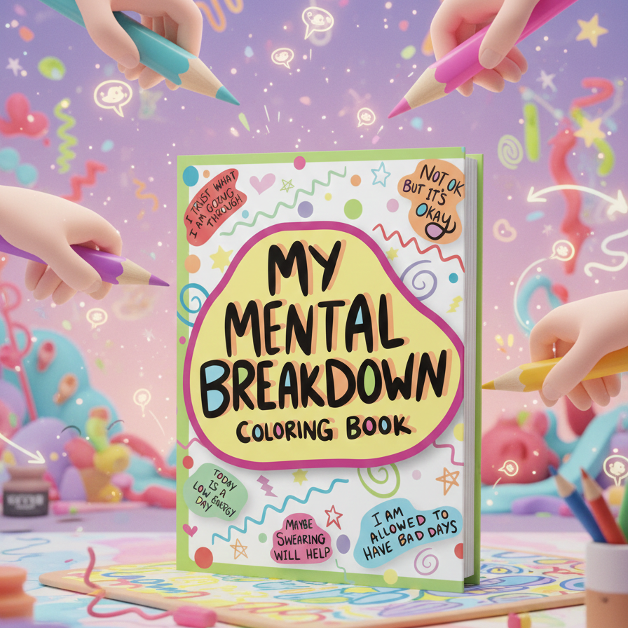 My Mental Breakdown Coloring Book (50% OFF)