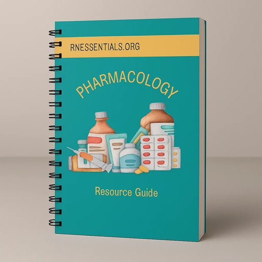 Pharmacology Resource Guide (50% OFF)